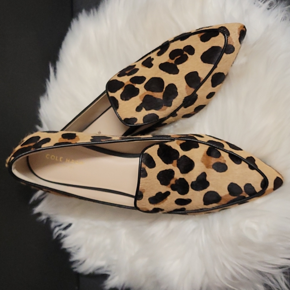 Cole Haan Leopard Print Flats